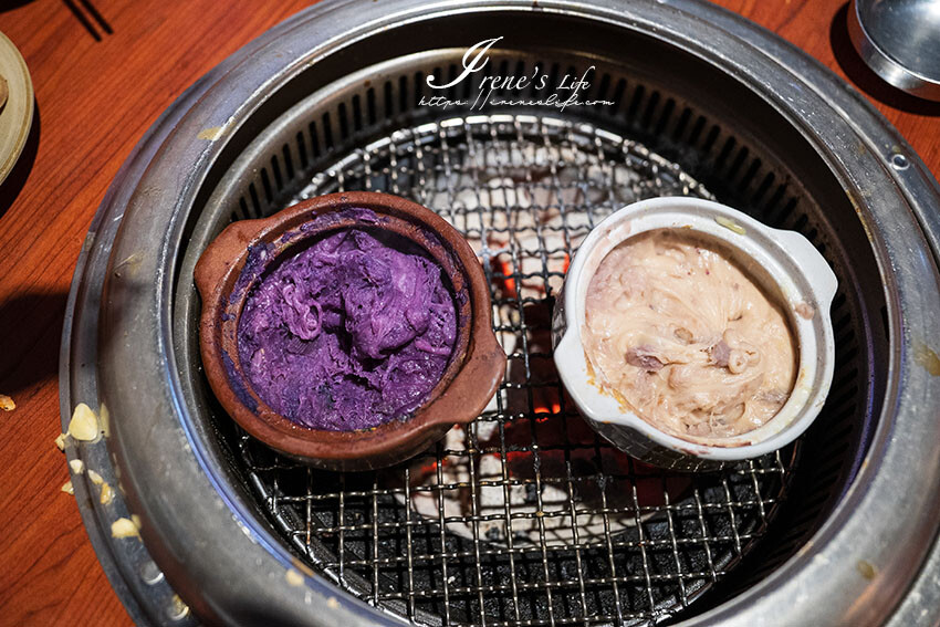 蘆洲好吃日韓燒肉就是它！滿滿大蒜和鹽蔥捲入肉片爆好吃，起司地瓜、起司芋頭拜託一定要吃 @Irene's 食旅．時旅