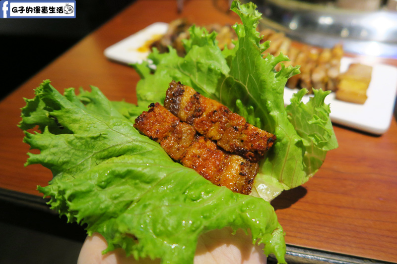 甘釜京 韓日燒肉料理專門店 生菜包肉
