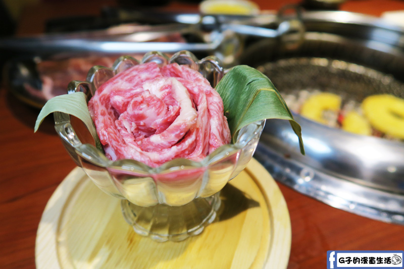 甘釜京 韓日燒肉料理專門店 永生玫瑰櫻桃木核桃木迷迭香煙燻牛小排