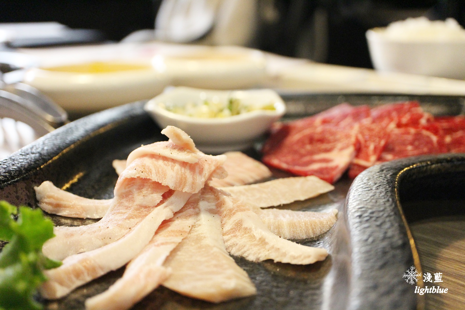 桃園南崁美食：淺藍 × 山奧屋無煙燒肉～精緻美味套餐式燒肉燒烤，服務也到位