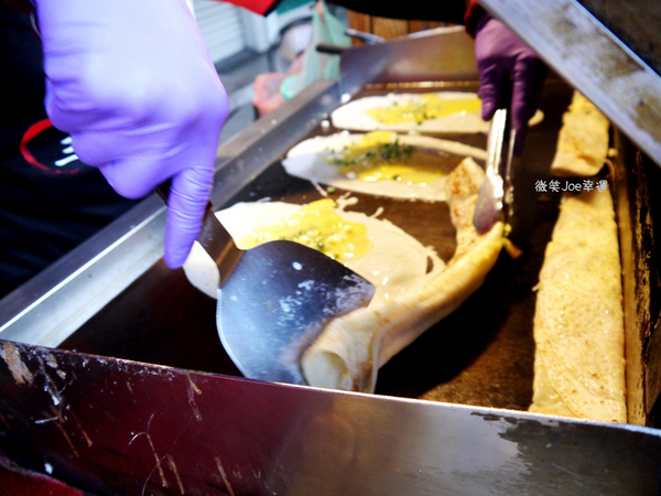 三喜蛋餅((原阿Q蛋餅))：隱身一中商圈古早味早餐，一天的活力就由這份量十足的蛋餅展開吧。