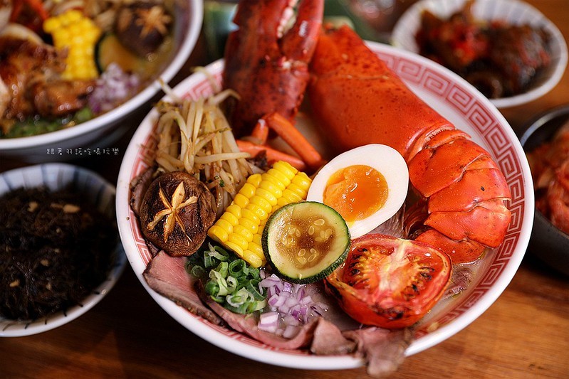 桃園中壢必吃隱藏美食織田信長拉麵現撈波士頓龍蝦拉麵361