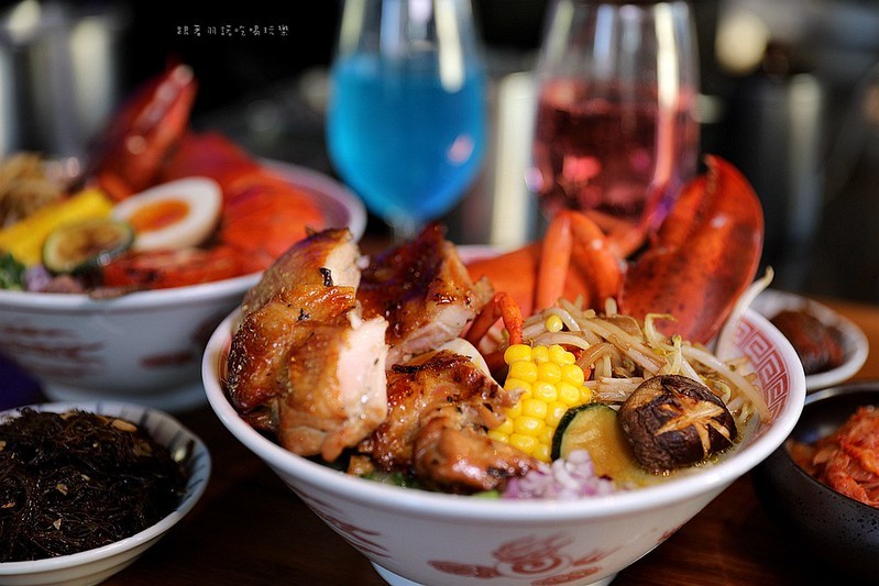 桃園中壢必吃隱藏美食織田信長拉麵現撈波士頓龍蝦拉麵344