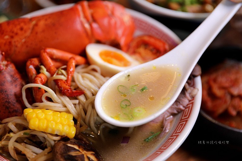 桃園中壢必吃隱藏美食織田信長拉麵現撈波士頓龍蝦拉麵410