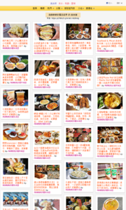 海綿飽飽的鳳梨城堡的美食牆