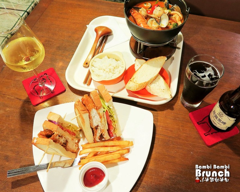 【捷運台電大樓站｜古亭站】斑比咖啡 Bambi Bambi Brunch~平價早午餐&小酒館