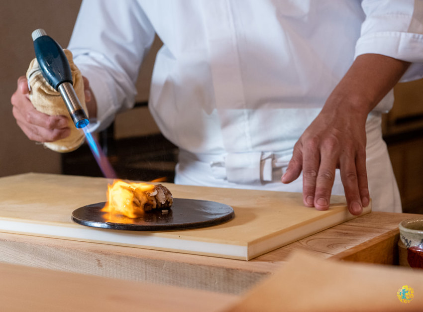 大安無菜單日式料理》鮨佐樂 Omakase - 一期一會的頂級饗宴 創意無菜單料理推薦 - 時空幻境 凌雲江海清