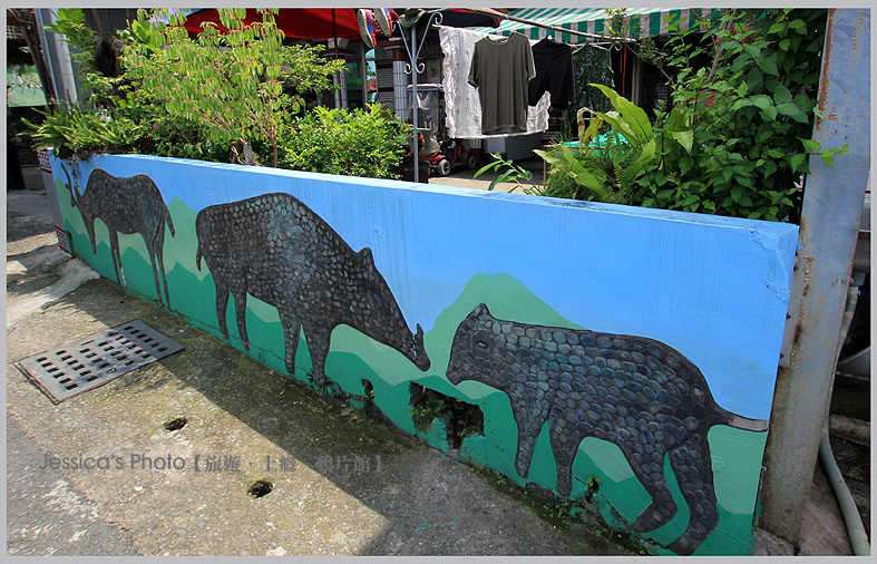 屏東●青葉部落●台灣最美原民石板彩繪/房子的身分證/魯凱族神話藝術村/部落拳擊站