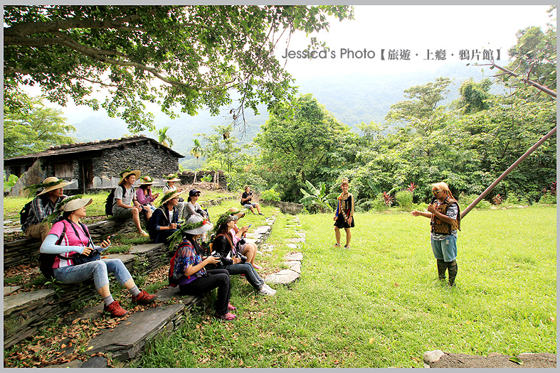 屏東●青葉部落●台灣最美原民石板彩繪/房子的身分證/魯凱族神話藝術村/部落拳擊站