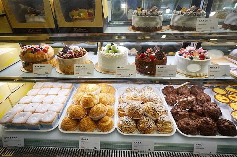 NOZOMI BAKERY.NOZOMI麵包.NOZOMI蛋糕.NOZOMI泡芙.松江南京蛋糕.NOZOMI菜單.松江南京甜點.Nozomi.台北鹽可頌.台北伴手禮.