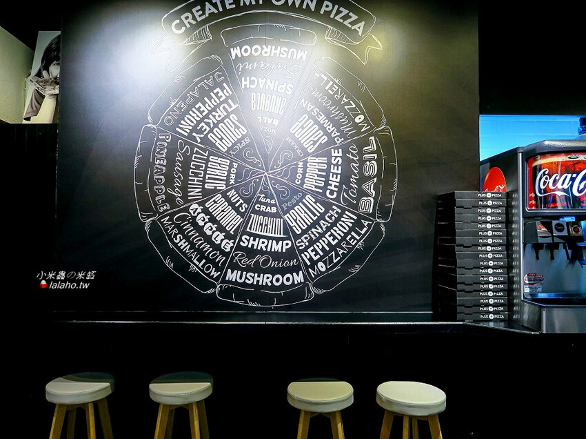 Plus Pizza 自己的披薩自己搭，獨一無二的披薩!