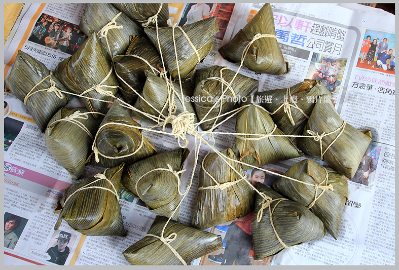 金門金城●手工碳烤蛋捲+無名肉粽包子●必吃手工市場美食