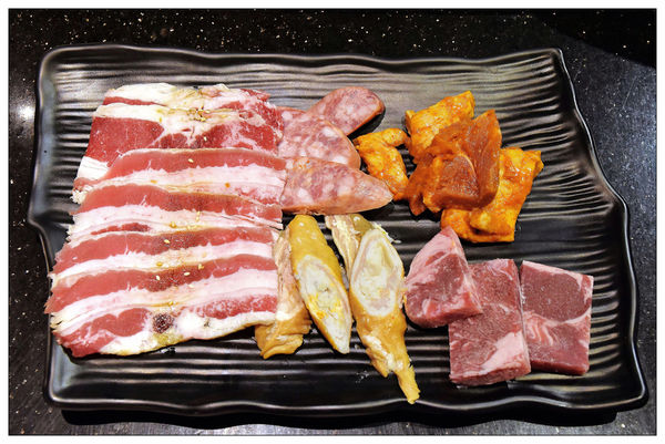 野安前菜盤-台中公益路燒肉吃到飽推薦