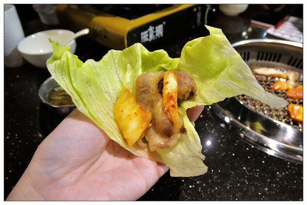 生菜包肉-台中公益路燒烤吃到飽