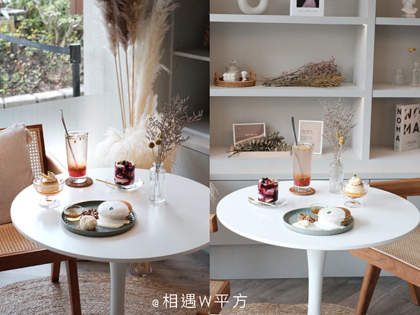 【台北美食】秀咖啡 SHOWCAFE 中山站咖啡廳 欣欣秀泰影城咖啡廳 林森北路下午茶 韓系奶油 鬆餅 (6)