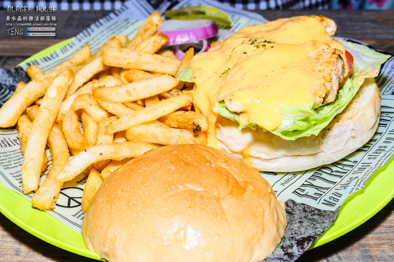 THE BurgeR HousE【桃園美食】|桃園八德美式漢堡餐廳;低調卻很有個性的漢堡店。