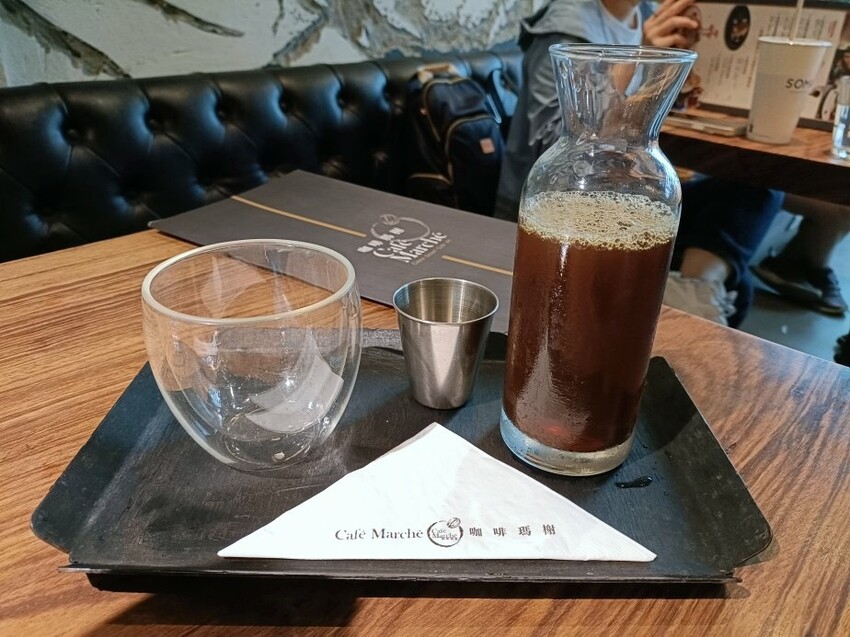 台北市中山區台北中山區甜點| 咖啡瑪榭-中山店。甘曼怡舒芙蕾現點現做吃來香甜不膩軟呼軟呼、入口即化!