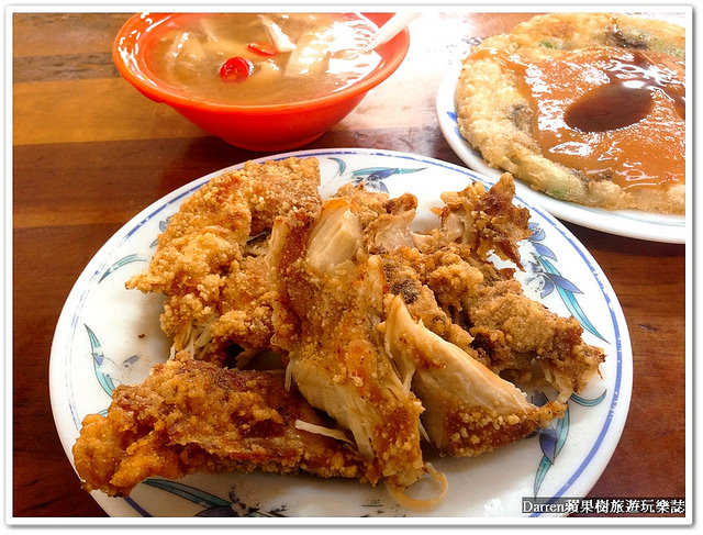 『桃園市蘆竹區小吃推薦』南崁香雞排蚵仔煎花枝焿★只有賣三樣的南崁必吃人氣小吃