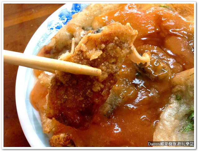 『桃園市蘆竹區小吃推薦』南崁香雞排蚵仔煎花枝焿★只有賣三樣的南崁必吃人氣小吃