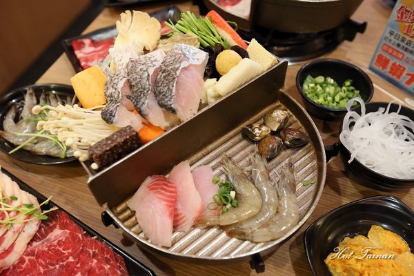 半個鍋-個人火烤兩吃鍋物(永華店):【台南美食】半個鍋-個人火烤兩吃鍋物:享受吃飯的樂趣,邊吃火鍋還可以邊燒烤