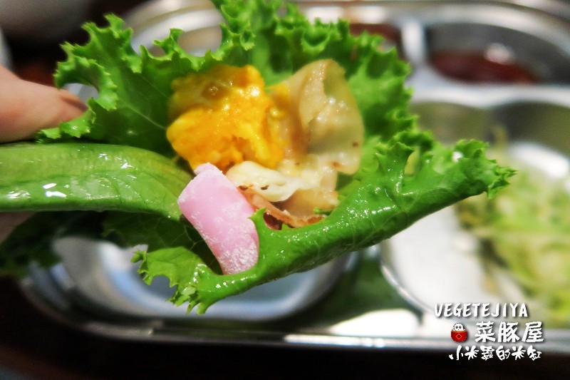 【捷運南京復興站】VEGETEJIYA菜豚屋(八德店)~中秋烤肉吃生菜包肉，健康又美味~