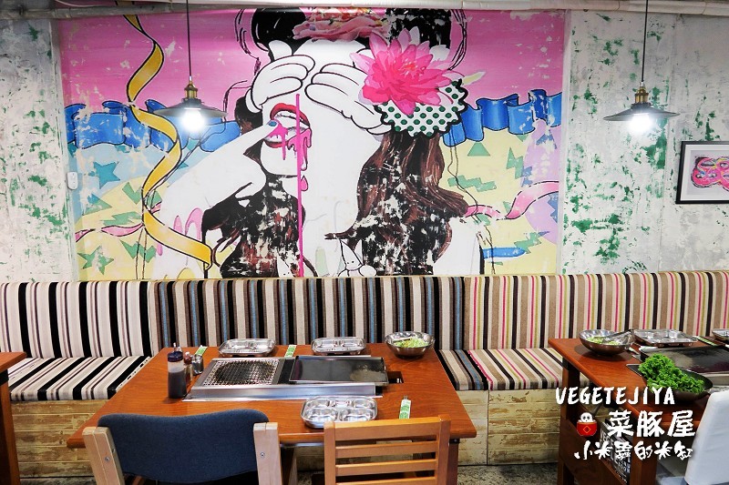 【捷運南京復興站】VEGETEJIYA菜豚屋(八德店)~中秋烤肉吃生菜包肉，健康又美味~