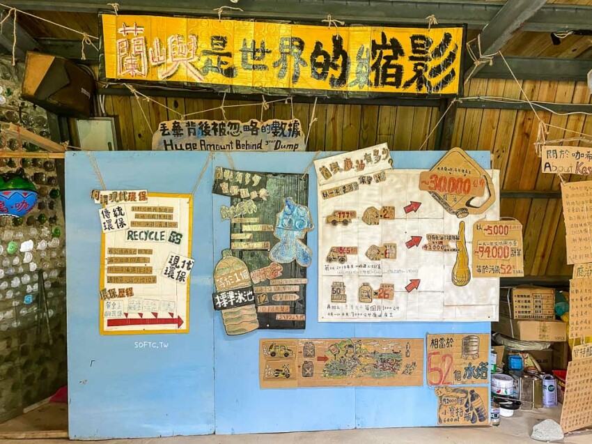 蘭嶼野銀部落景點推薦》咖希部灣Kasiboan●創作者就是你我! 垃圾寶特瓶製成的飛魚蘭嶼隱藏景點