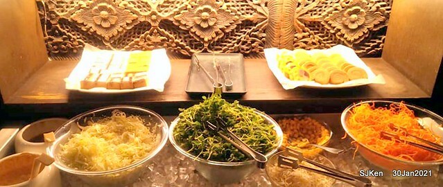 Afternoon tea at Shan-Yue Hotspring Hotel, SJKen, Jan 30,2021.