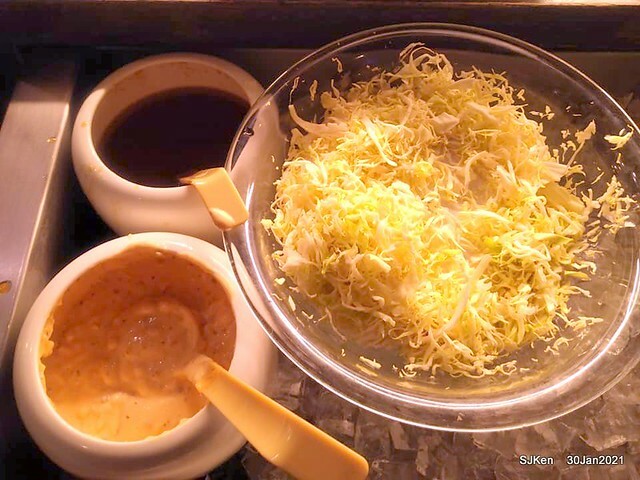 Afternoon tea at Shan-Yue Hotspring Hotel, SJKen, Jan 30,2021.