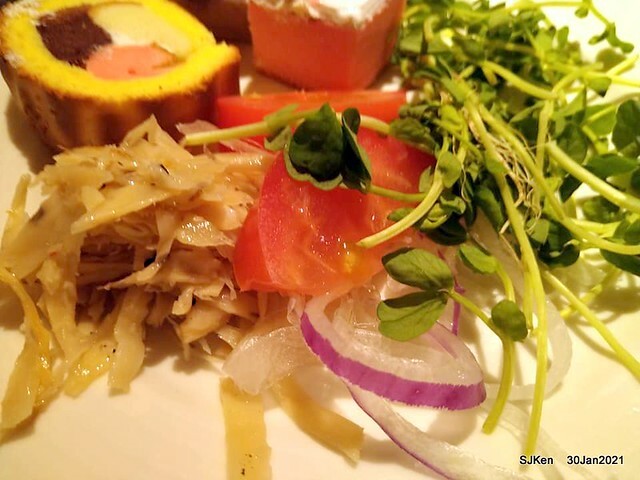 Afternoon tea at Shan-Yue Hotspring Hotel, SJKen, Jan 30,2021.