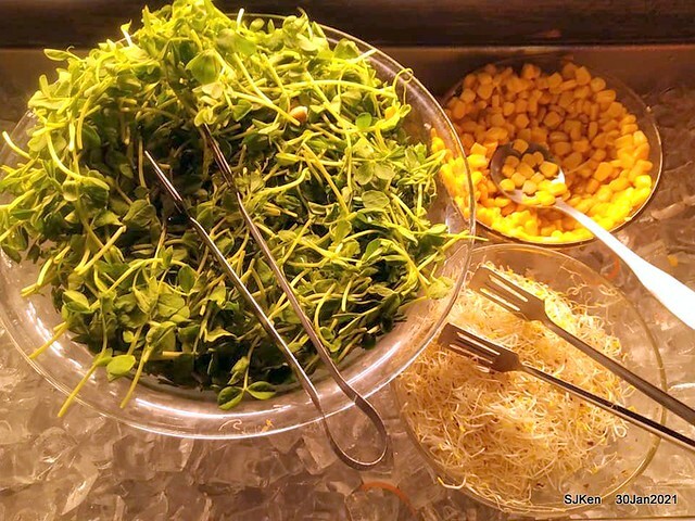 Afternoon tea at Shan-Yue Hotspring Hotel, SJKen, Jan 30,2021.