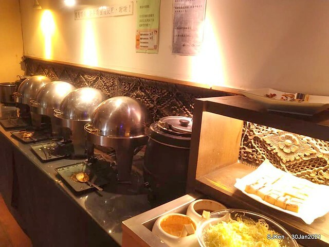 Afternoon tea at Shan-Yue Hotspring Hotel, SJKen, Jan 30,2021.