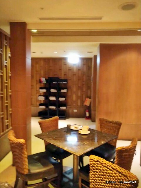 Afternoon tea at Shan-Yue Hotspring Hotel, SJKen, Jan 30,2021.