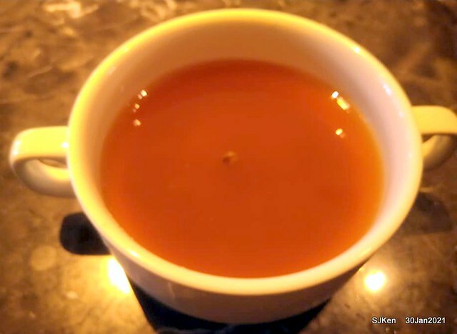 Afternoon tea at Shan-Yue Hotspring Hotel, SJKen, Jan 30,2021.