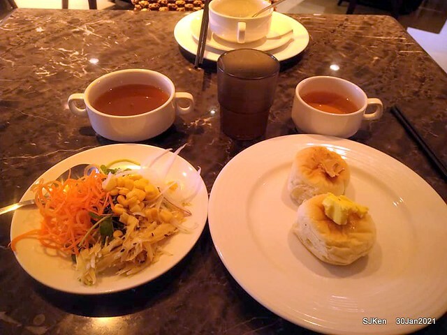 Afternoon tea at Shan-Yue Hotspring Hotel, SJKen, Jan 30,2021.
