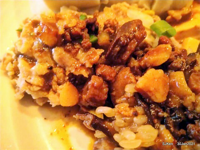 Afternoon tea at Shan-Yue Hotspring Hotel, SJKen, Jan 30,2021.