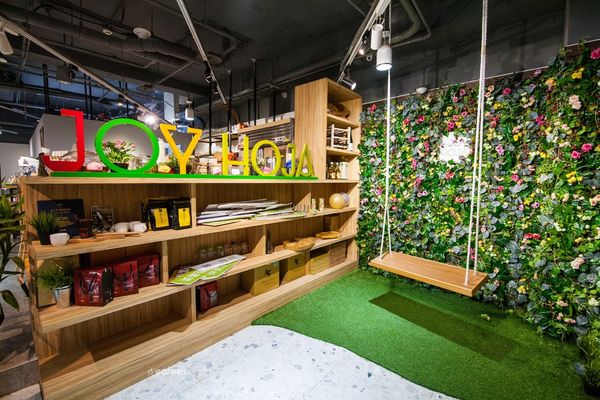 [吃喝]無肉也歡嘗素看看，綠色環保揪齁呷～JOY HOJA。