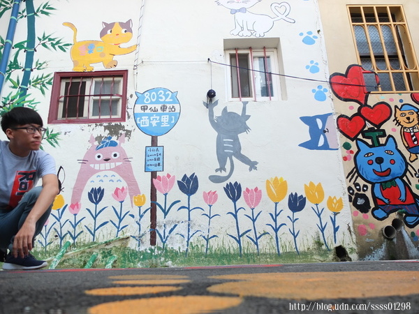 甲仙貓巷：【旅行遊記。高雄甲仙區】漫步甲仙彩繪貓巷 繽紛貓咪腳印來帶路 貓咪主題塗鴉超好拍！大啖當地名物芋冰、芋粿