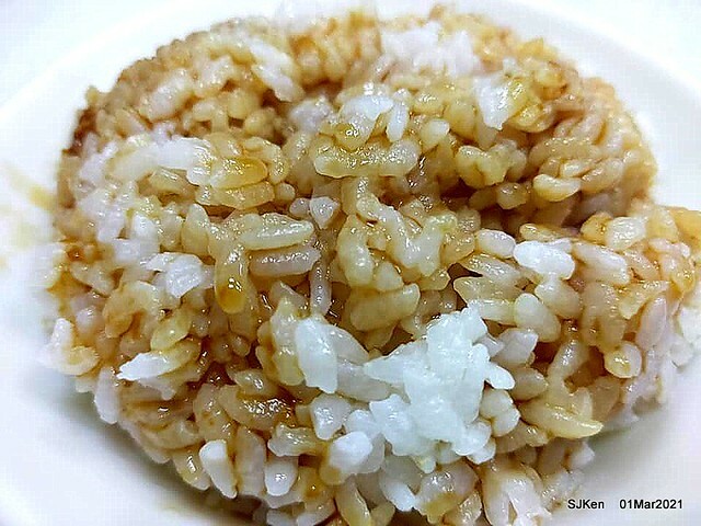 「永吉路30巷阿宗魚翅肉羹」(Pork thick soup & tempura), Taiwan light -dishes store, Taipei, Taiwan,  SJKen, Mar 1, 2021.