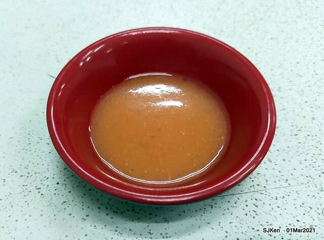 「永吉路30巷阿宗魚翅肉羹」(Pork thick soup & tempura), Taiwan light -dishes store, Taipei, Taiwan,  SJKen, Mar 1, 2021.