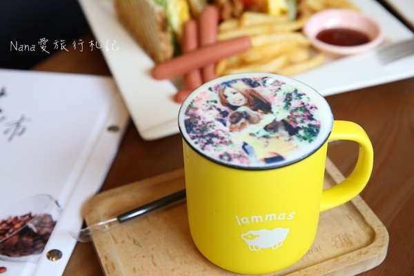 Moo Boo沐佈咖啡：MooBoo 沐佈咖啡。食尚玩家推薦,彰化第一間列印拉花咖啡,超萌超可愛的拉花咖啡,親民平價早午餐