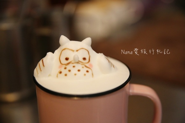 Moo Boo沐佈咖啡：MooBoo 沐佈咖啡。食尚玩家推薦,彰化第一間列印拉花咖啡,超萌超可愛的拉花咖啡,親民平價早午餐