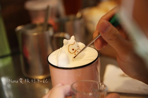Moo Boo沐佈咖啡：MooBoo 沐佈咖啡。食尚玩家推薦,彰化第一間列印拉花咖啡,超萌超可愛的拉花咖啡,親民平價早午餐