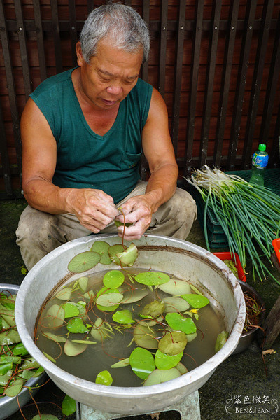 宜蘭員山雙連埤秘境!彩燕在地美食必吃紅麴白斬雞、獨特蓴菜料理。