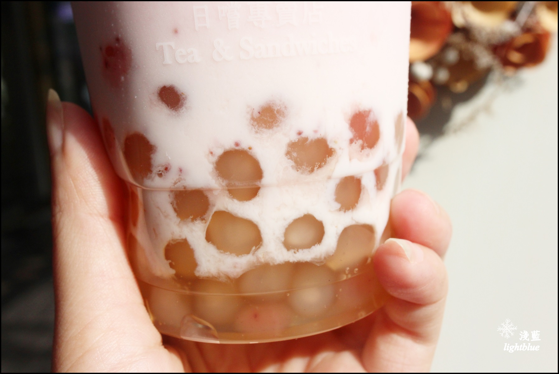 [ 大安站美食 ] 淺藍 × 木子日青 日嚐專賣店～隱藏版夢幻粉紅少女系草莓牛奶珍珠