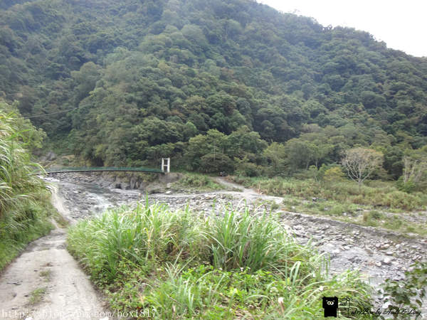 【南投。仁愛】野溪溫泉。精英溫泉。塔羅灣溪。情人吊橋