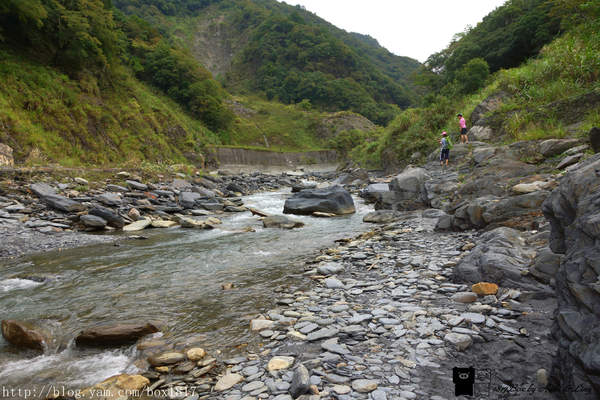 【南投。仁愛】野溪溫泉。精英溫泉。塔羅灣溪。情人吊橋