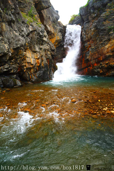 【南投。仁愛】精英瀑布。攔沙壩。野溪溫泉。精英溫泉。塔羅灣溪