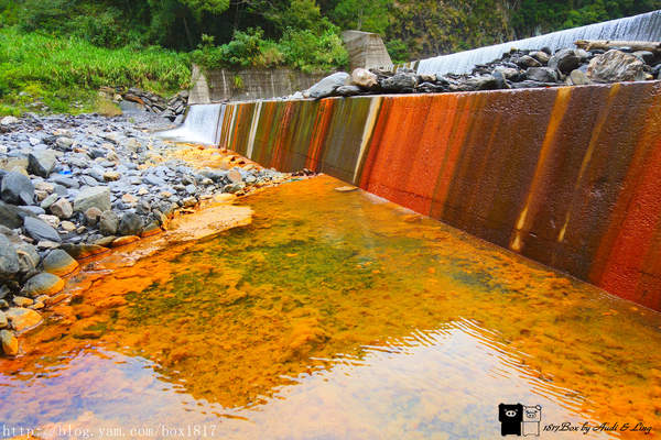 【南投。仁愛】精英瀑布。攔沙壩。野溪溫泉。精英溫泉。塔羅灣溪