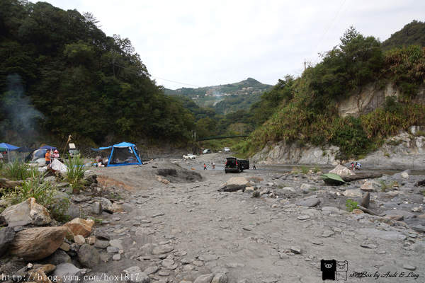 【南投。仁愛】野溪溫泉。精英溫泉。塔羅灣溪。情人吊橋
